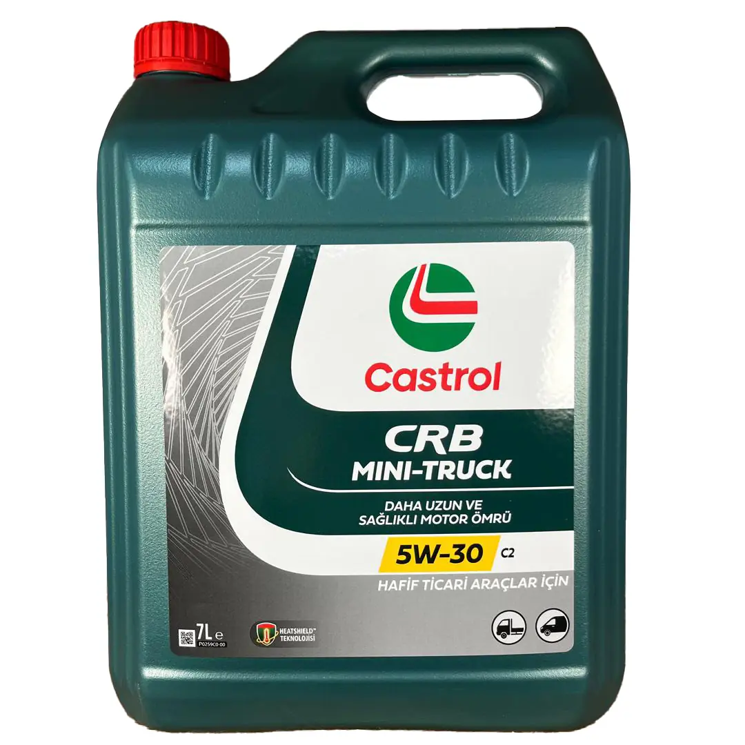 castrol-crb-mini-truck-5w30-c2 Castrol CRB Mini-Truck 5W30 C2 7 Lt Tam Sentetik Motor Yağı - Görsel 1