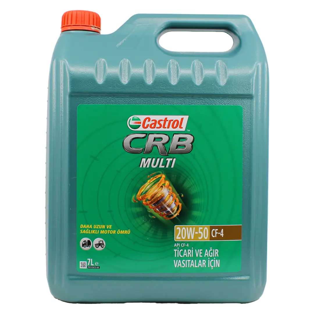 castrol-crb-multi-20w50-7lt Castrol CRB Multi 20W50 7 Lt Mineral Motor Yağı - Görsel 1