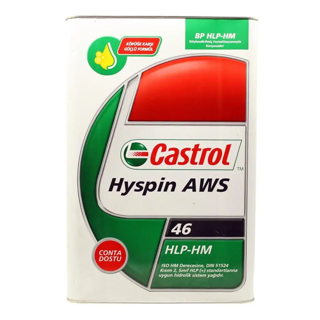 castrol-hyspin-aws-46-15-kg Castrol Hyspin AWS 46 15 Kg Hidrolik Sistem Yağı - Görsel 1