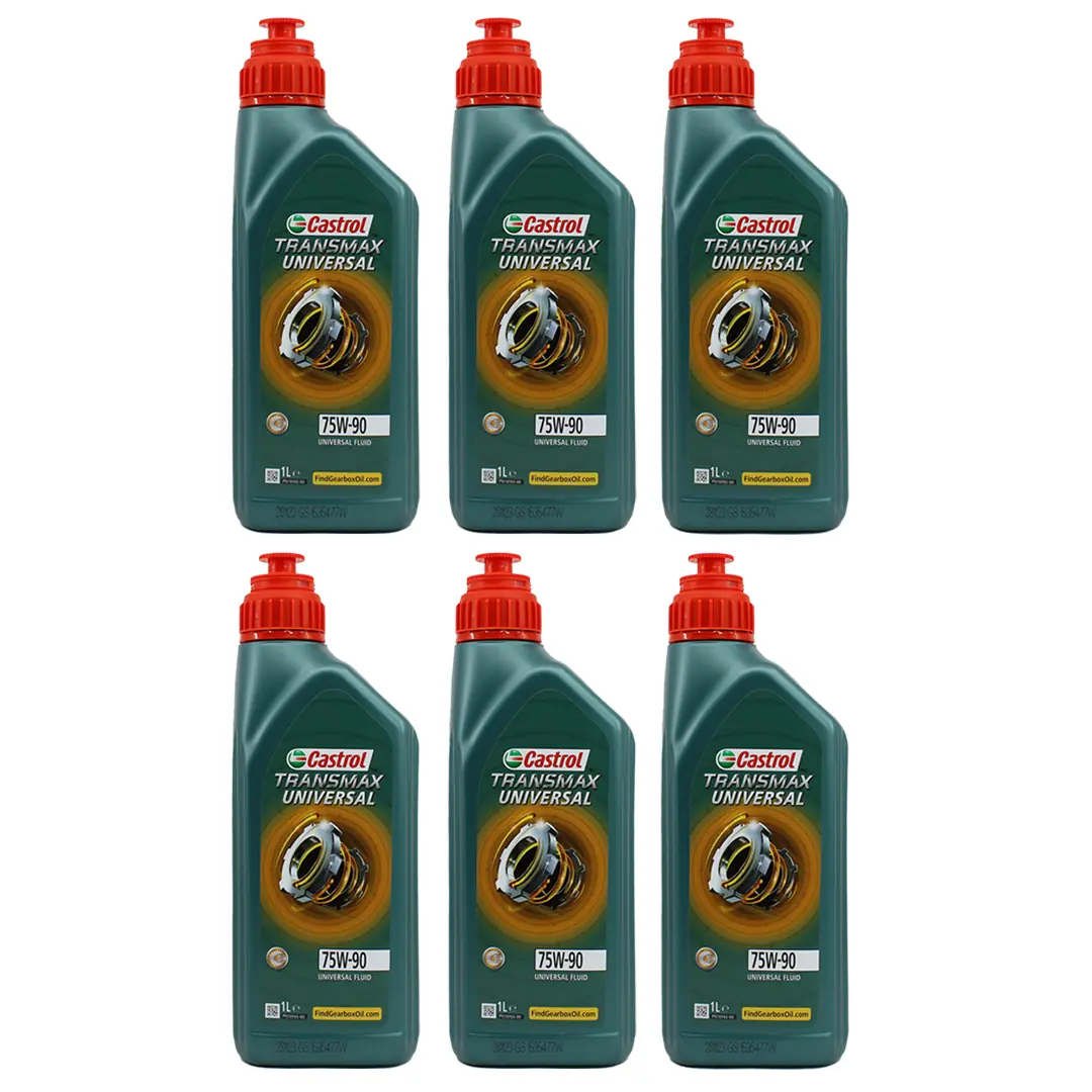 castrol-transmax-universal-75w90-1lt-6adet Castrol Transmax Universal 75W90 1 Lt Şanzıman Yağı (6 Adet) - Görsel 1