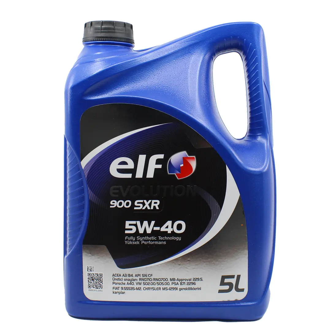 elf-evolution-900sxr-5w40-5lt Elf Evolution 900 SXR 5W-40 5 Lt Sentetik Motor Yağı - Görsel 1
