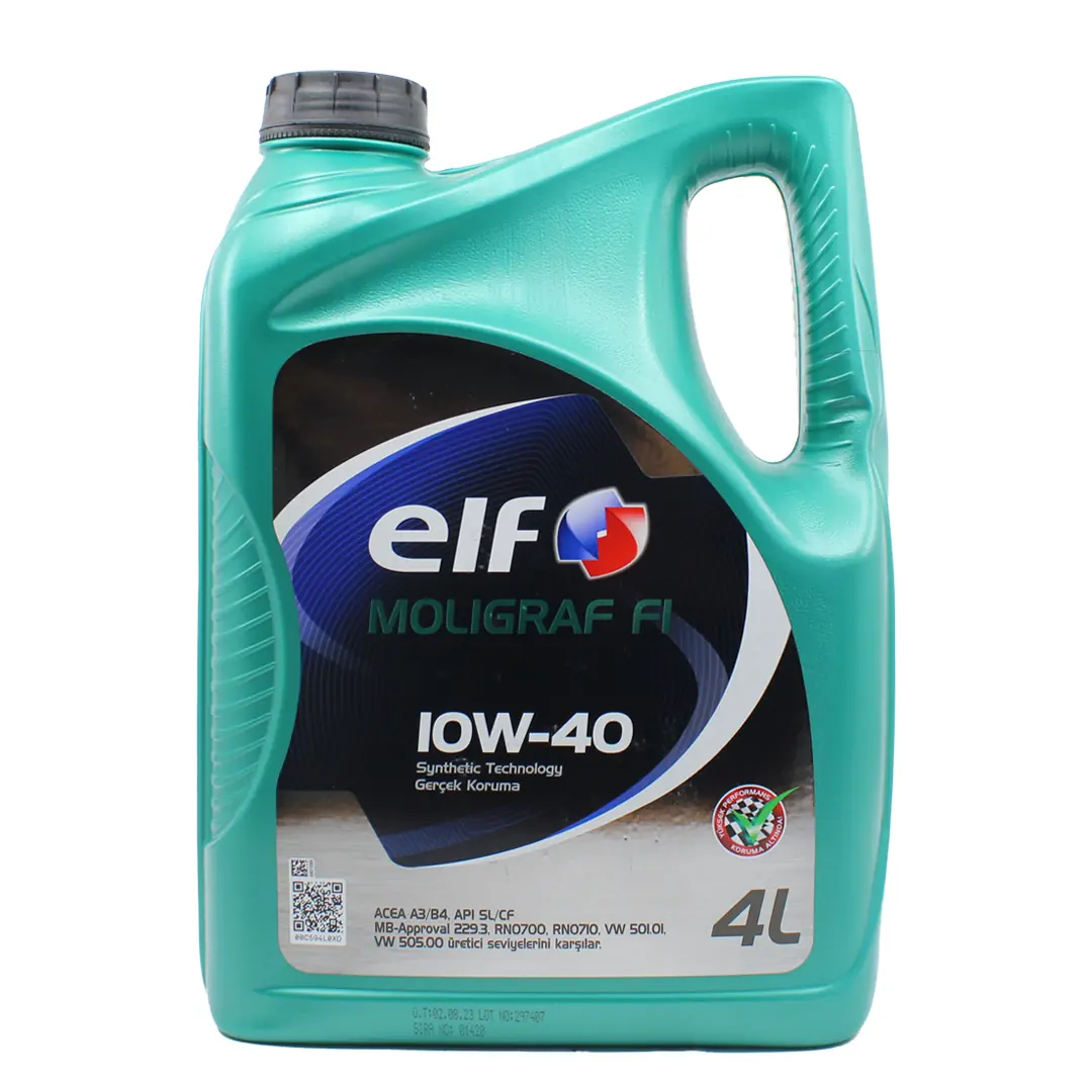 elf-moligraf-fl-10w40-4lt Elf Moligraf F1 10W-40 4 Lt Motor Yağı - Görsel 1