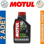 Motul 5100 10W30 4T 1 Lt Motosiklet Yağı (2 Adet)