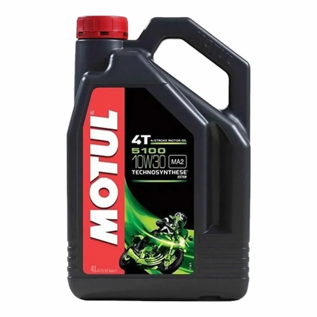 image_1080 Motul 5100 10W30 4T 4 Lt Motosiklet Yağı - Görsel 1