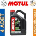 Motul 5100 15W50 4T 4 Lt 4 Zamanlı Motosiklet Yağı (4 Adet)