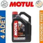 Motul 7100 4T 20W50 4 Lt Motosiklet Yağı (4 Adet)