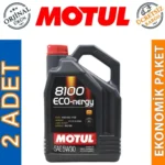 Motul 8100 Eco-Nergy 5W30 4 Lt Tam Sentetik Motor Yağı (2 Adet)