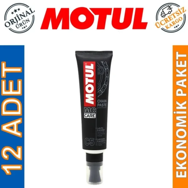 Motul C5 Chain Paste 150 Ml Zincir Yağlama Kremi (12 Adet)