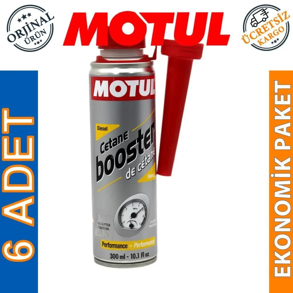 image_1080 Motul Cetane Booster Diesel 300 Ml Dizel Setan Yükseltici (6 Adet) - Görsel 1