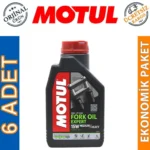 Motul Fork Oil Expert Medium Heavy 15W 1 Lt Amortisör Yağı (6 Adet)