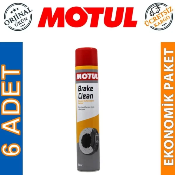Motul Fren Balata Spreyi 750 Ml Brake Clean (6 Adet)
