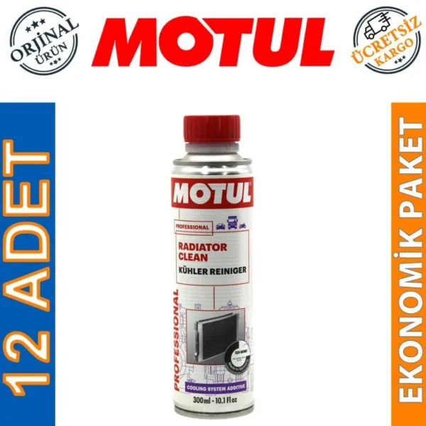 Motul Radiator Clean 300 Ml Radyatör Sistem Temizleyici (12 Adet)