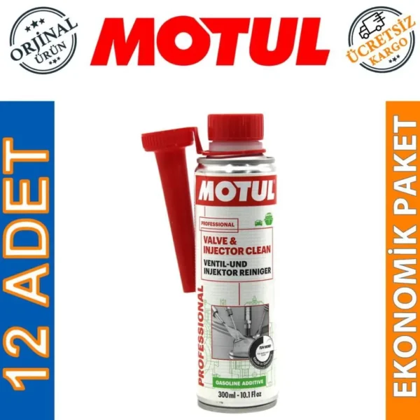 Motul Valve & Injector 300 Ml Valf Enjektör Temizleyici (12 Adet)