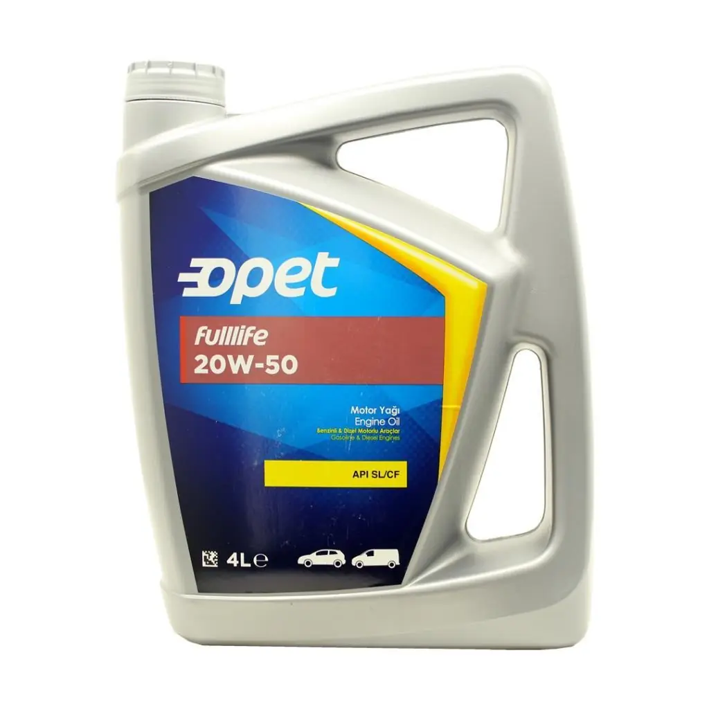 image_1080 Opet Fulllife 20W-50 4 Lt Motor Yağı - Görsel 1