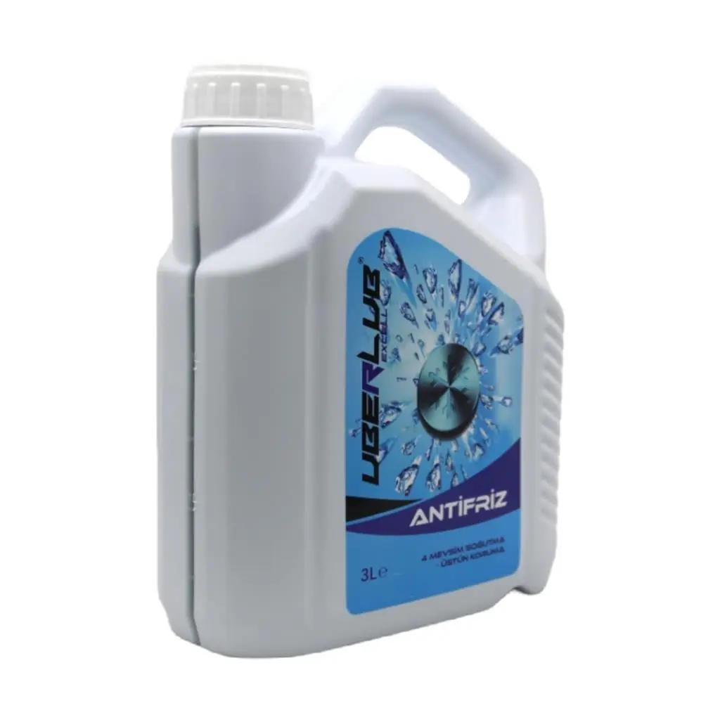 image_1080 Uberlub Excell Antifriz 3 Lt Yeşil Antifiriz - Görsel 1