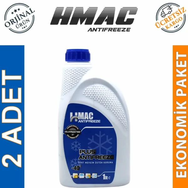 HMac Yeşil Antifriz 1 Lt -40 Derece (2 Adet)