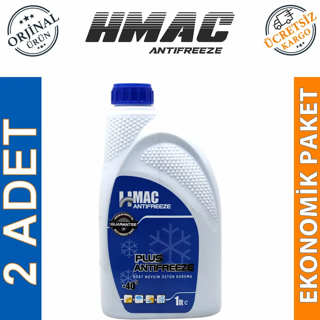 image_1080 HMac Yeşil Antifriz 1 Lt -40 Derece (2 Adet) - Görsel 1