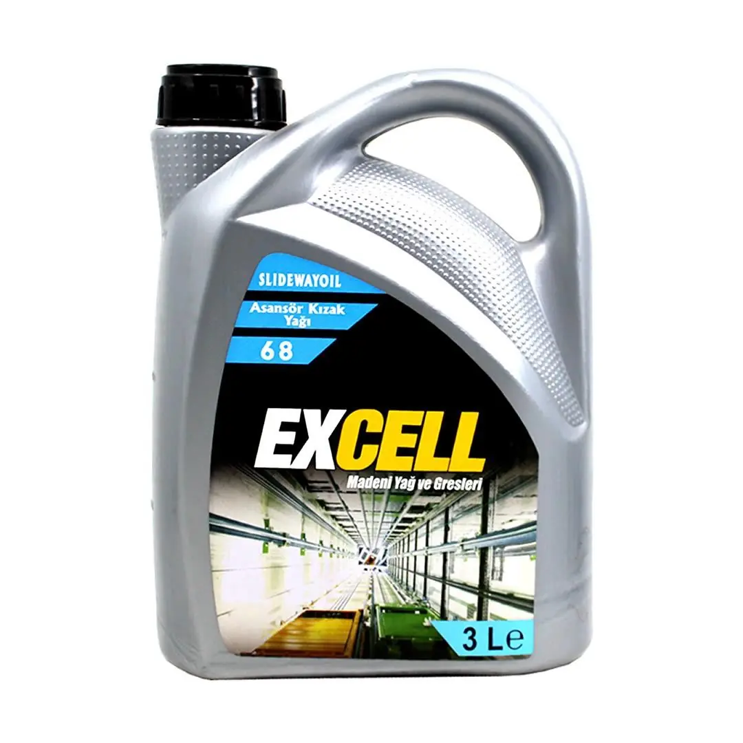 image_1080 Uberlub Excell Slidewayoil 68 3 Lt Asansör Kızak Yağı - Görsel 1