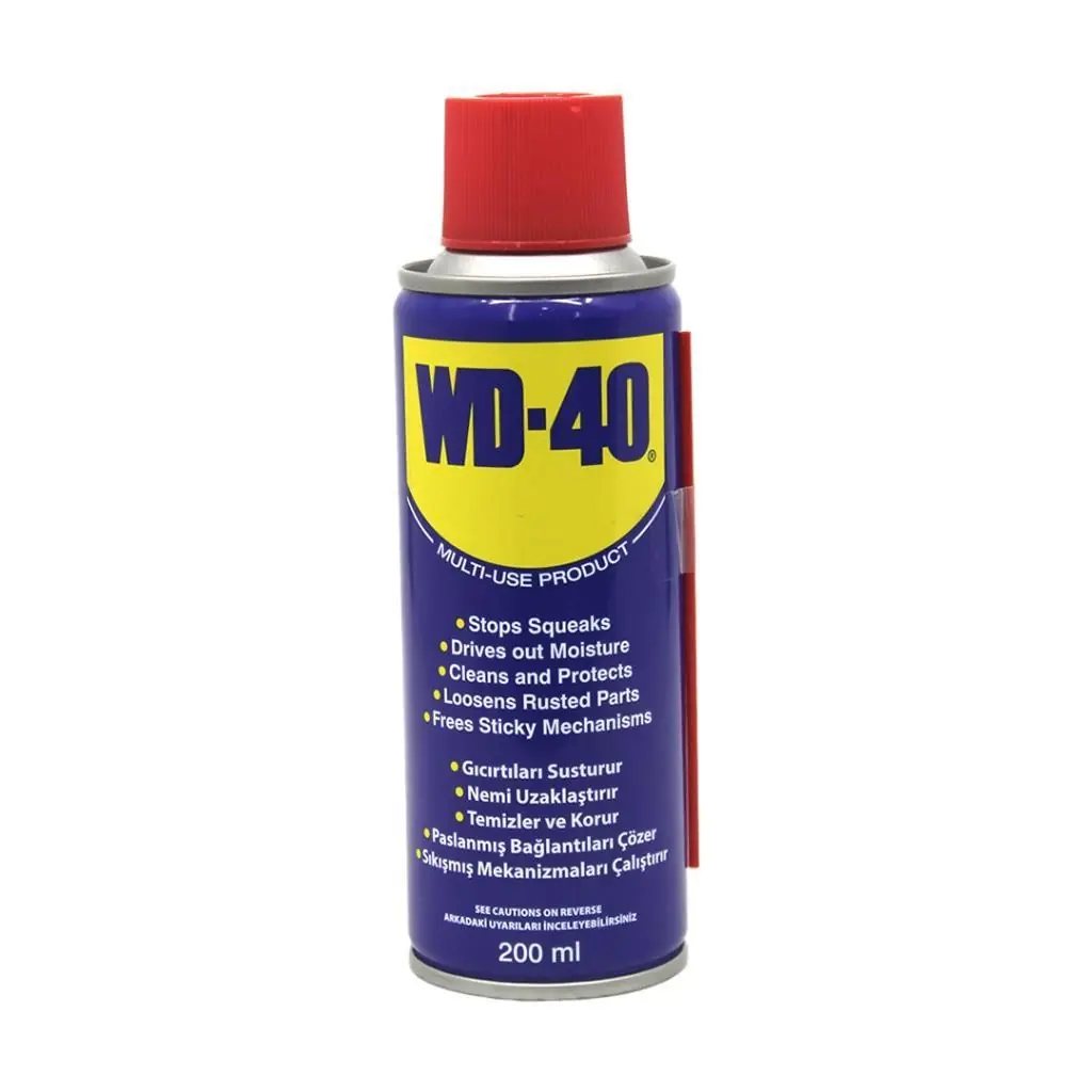 image_1080 WD-40 Çok Amaçlı Pas Sökücü ve Yağlayıcı Sprey 200 ML - Görsel 1