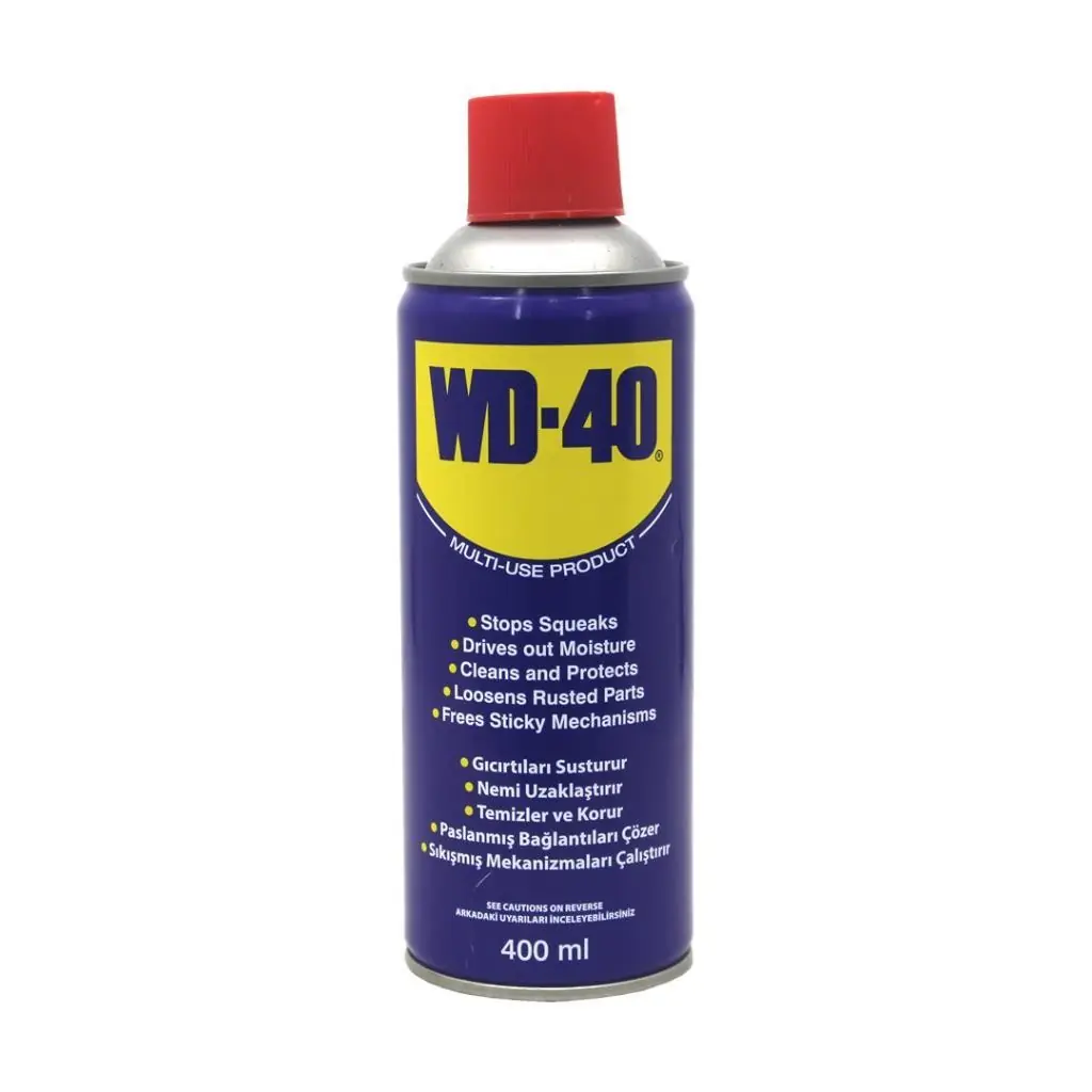 image_1080 WD-40 Çok Amaçlı Pas Sökücü ve Yağlayıcı Sprey 400 ML - Görsel 1