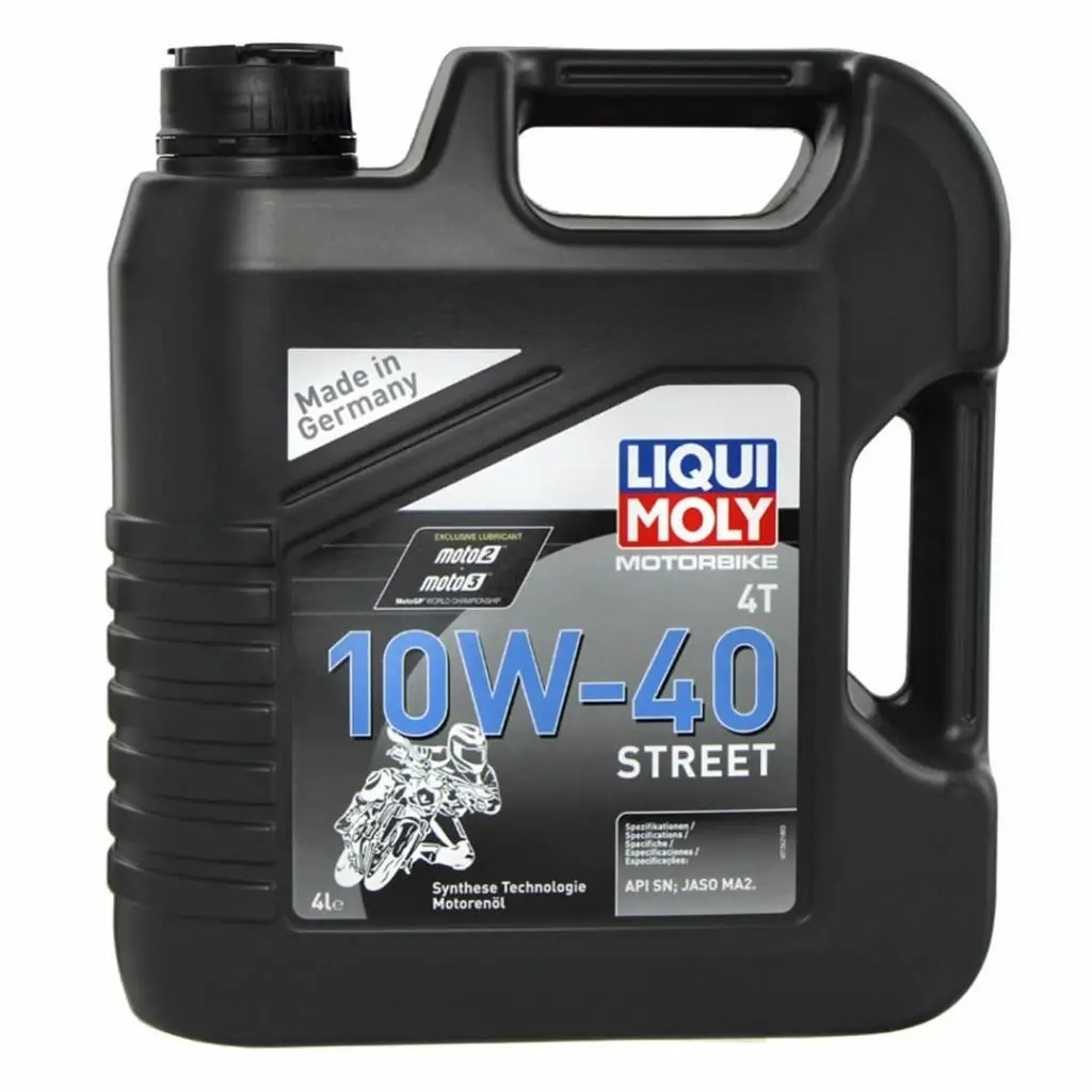 image_1080 Liqui Moly 10W-40 4T Street 4 Lt Motosiklet Motor Yağı (1243) - Görsel 1