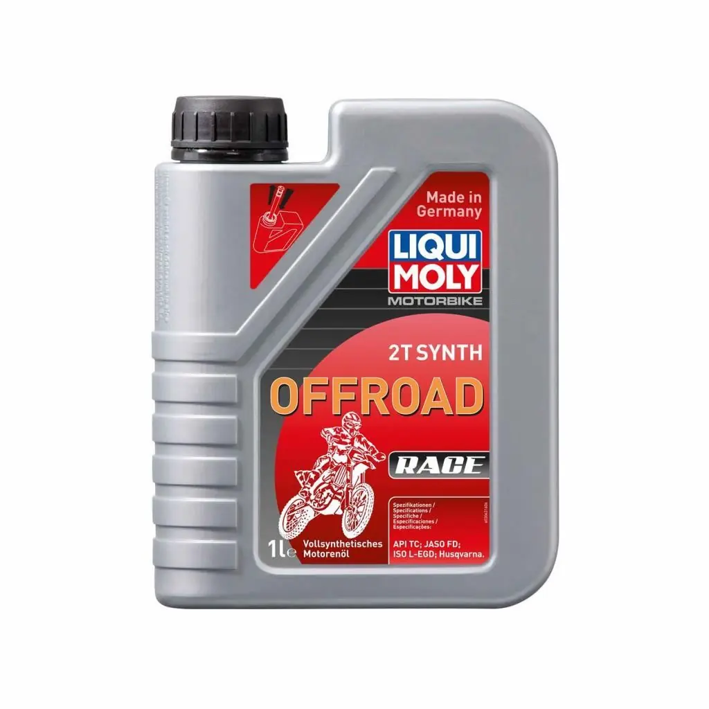 image_1080 Liqui Moly 2T OffRoad Race 1 Lt Tam Sentetik Motor Yağı (3063) - Görsel 1