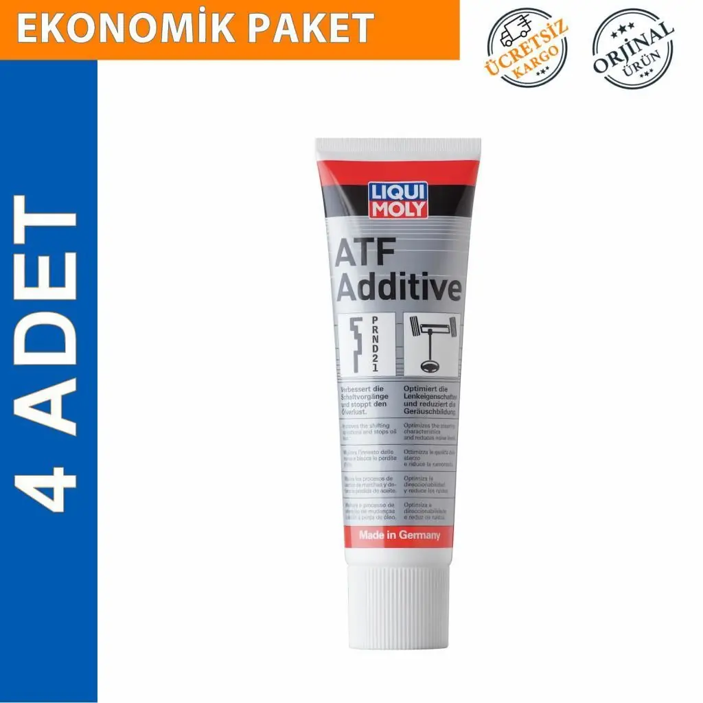 image_1080 Liqui Moly ATF Additive Otomatik Şanzıman Katkısı 250 ML (4 Adet) (5135) - Görsel 1