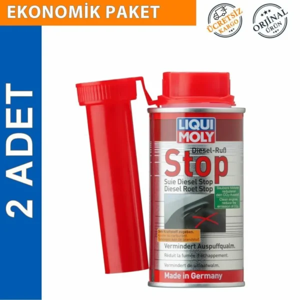 Liqui Moly Duman Önleyici Dizel Yakıt Katkısı 150 ML (2 Adet) (5180)