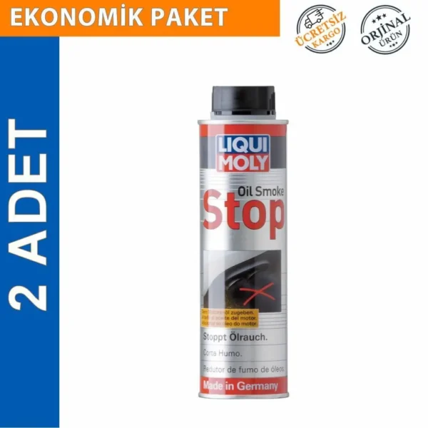 Liqui Moly Duman Önleyici Yağ Katkısı 300 ML (2 Adet) (2122)