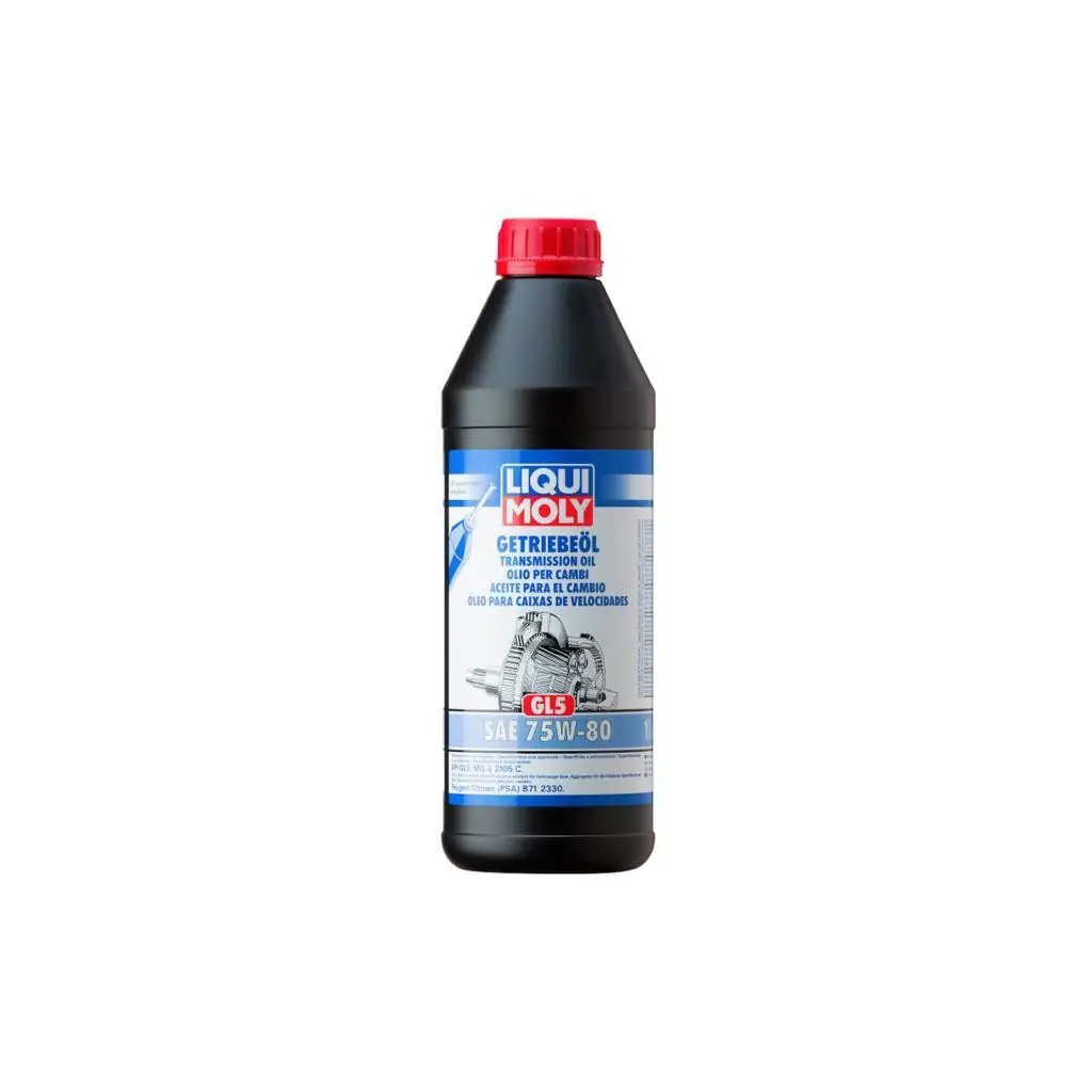 image_1080 Liqui Moly GL5 SAE 75W-80 Sentetik Şanzıman Yağı 1 Lt (3658) - Görsel 1