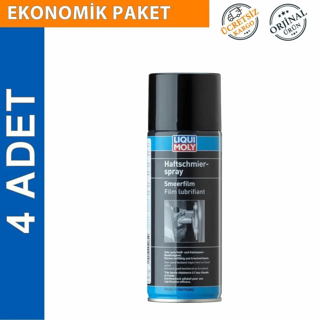 image_1080 Liqui Moly Sıvı Gres Tutunma Spreyi 400 ML (4 Adet) (4084) - Görsel 1