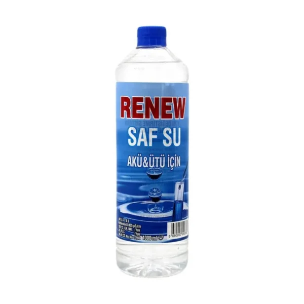 Renew Saf Su 1 Lt Akü Suyu