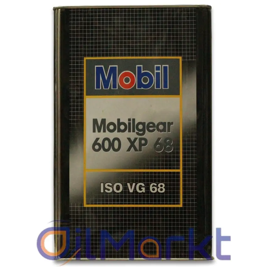image_1080 Mobil Mobilgear 600 XP 68 16 Lt Yüksek Performanslı Dişli Yağı - Görsel 1