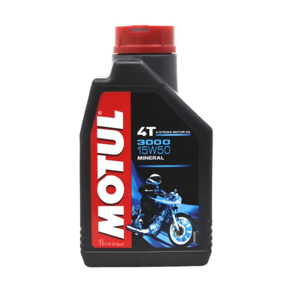 image_1080 Motul 3000 15W50 4T 1 Lt Motosiklet Yağı - Görsel 1