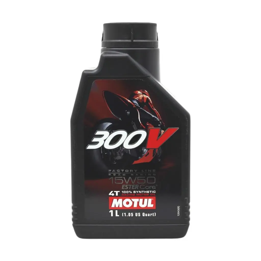 image_1080 Motul 300V FL 15W50 4T 1 Lt Motosiklet Yağı - Görsel 1