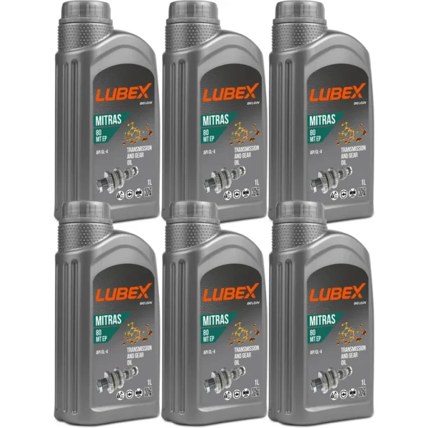 Lubex Mitras MT EP 80 1 Lt Şanzıman Yağı (6 Adet)