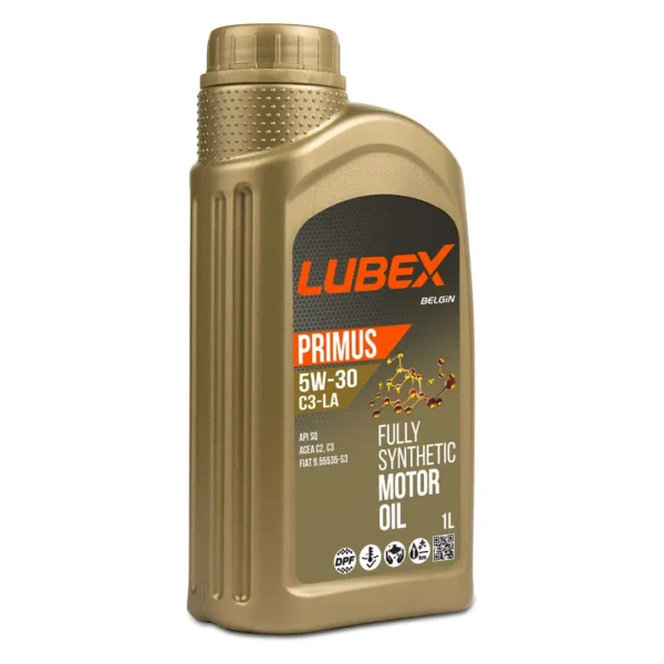 Lubex Primus C3-LA 5W30 1 Lt Tam Sentetik Motor Yağı