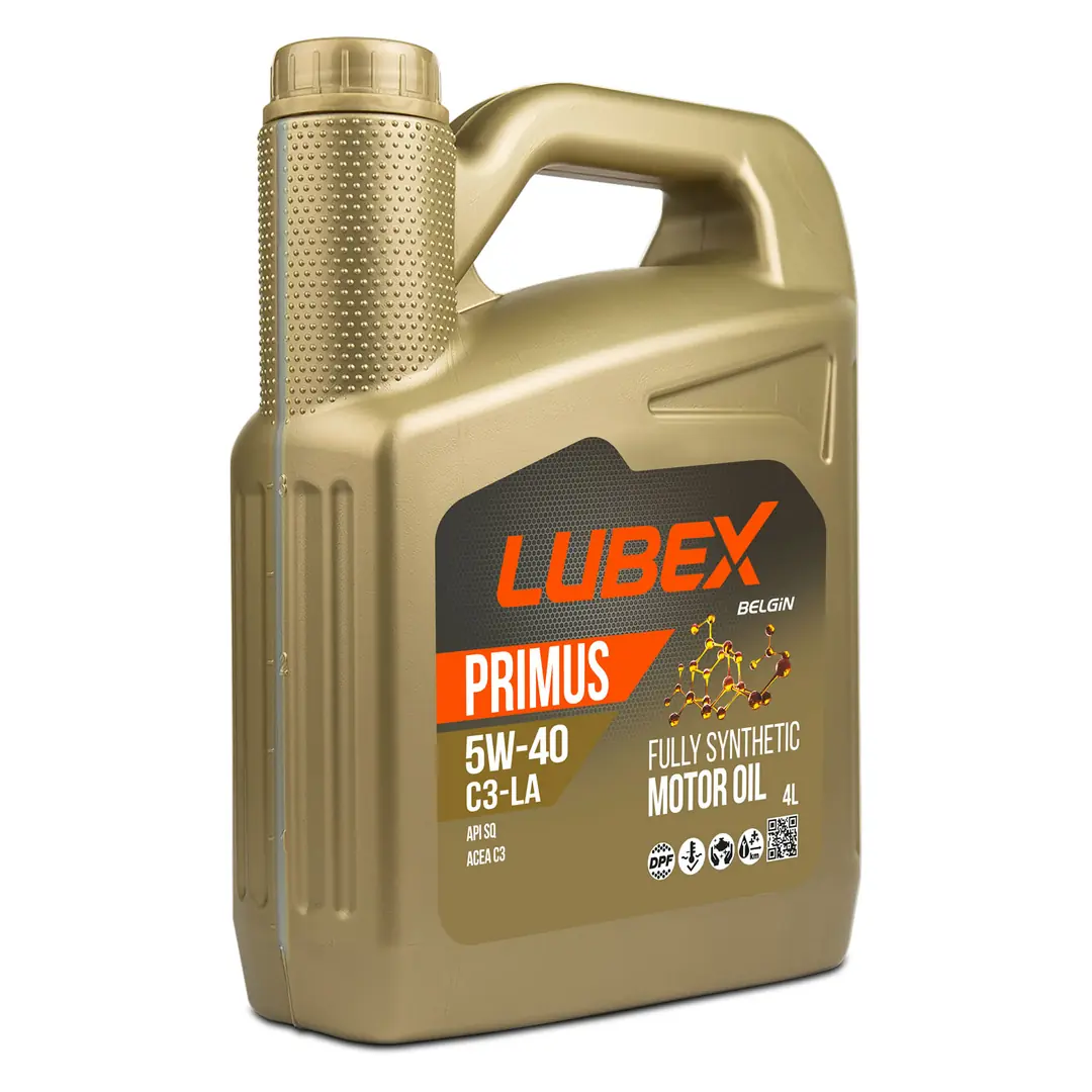 lubex-primus-c3-la-5w40-4lt Lubex Primus C3-LA 5W40 4 Lt Partiküllü Motor Yağı - Görsel 1