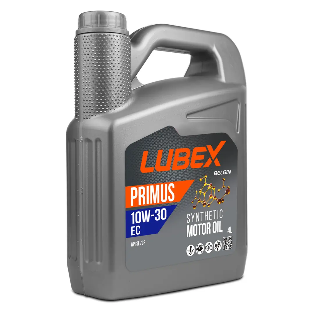 lubex-primus-ec-10w30-4lt Lubex Primus EC 10W30 4 Lt Sentetik Motor Yağı - Görsel 1