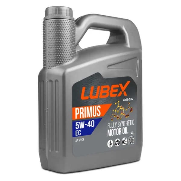 Lubex Primus EC 5W40 4 Lt Tam Sentetik Motor Yağı