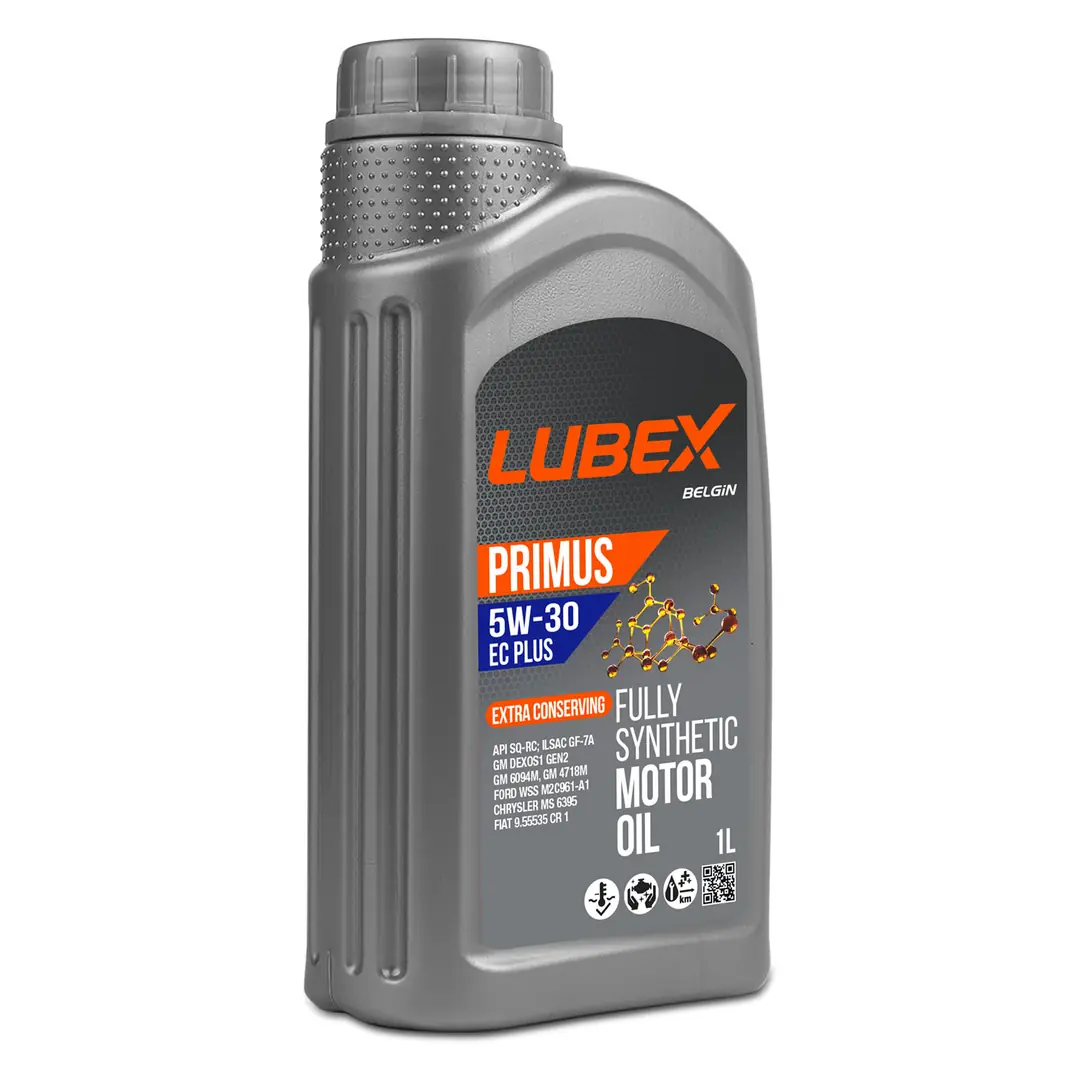 lubex-primus-ec-plus-5w30-1lt Lubex Primus EC Plus 5W30 1 Lt Tam Sentetik Motor Yağı - Görsel 1