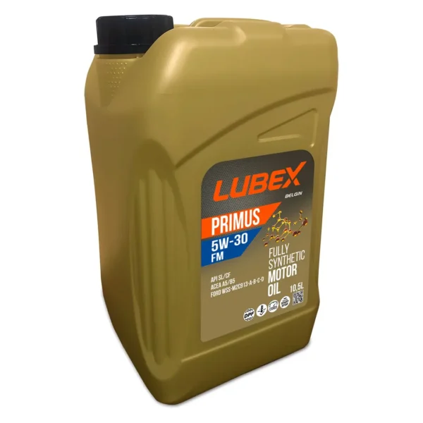 Lubex Primus FM 5W30 10.5 Lt Tam Sentetik Motor Yağı
