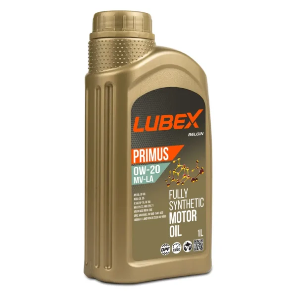 Lubex Primus MV-LA 0W20 1 Lt Partiküllü Motor Yağı