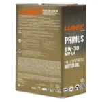 Lubex Primus MV-LA 5W30 3,2 Lt Tam Sentetik Motor Yağı - Görsel 2