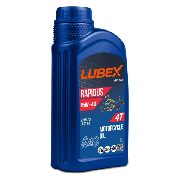 Lubex Rapidus 4T 15W40 4 Zamanlı Motosiklet Yağı 1 Litre