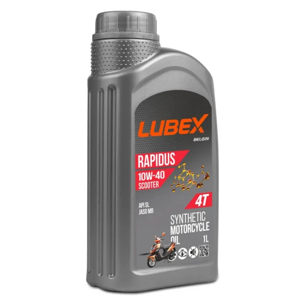 Lubex Rapidus 4T Scooter 10W40 JASO MB Scooter Motor Yağı 1 Litre