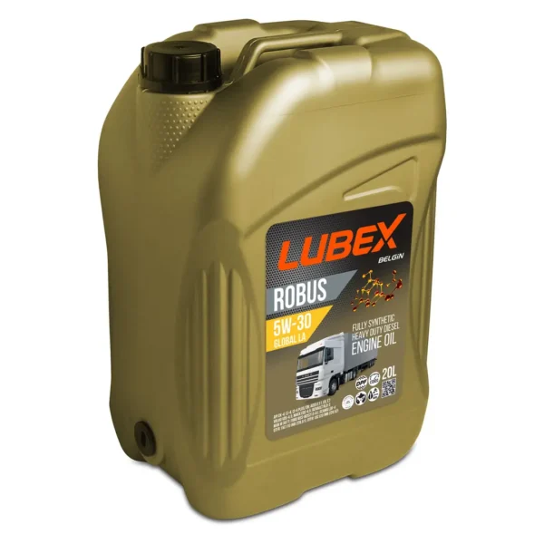 Lubex Robus Global LA 5W30 20 Lt Tam Sentetik Partiküllü Motor Yağı