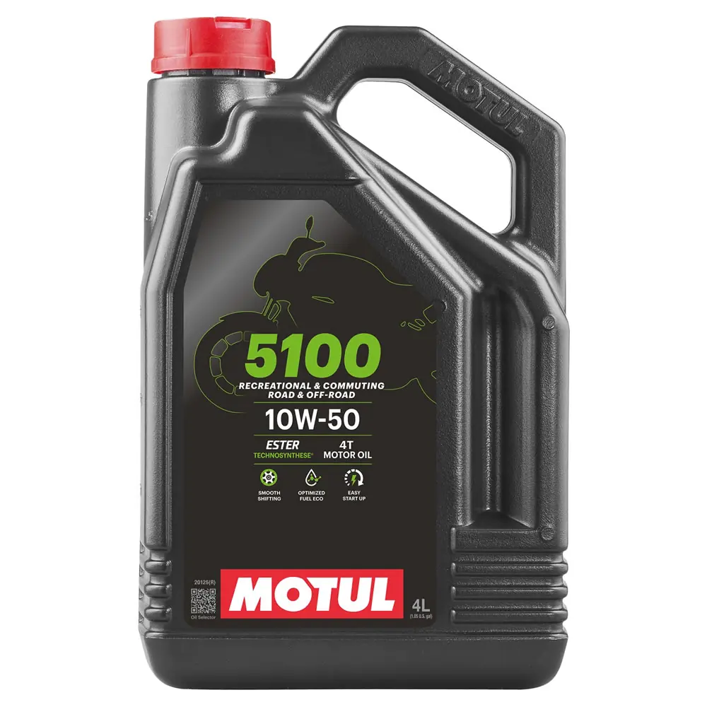 motul-5100-4t-10w50-4lt Motul 5100 10W50 4T 4 Lt Motosiklet Yağı - Görsel 1