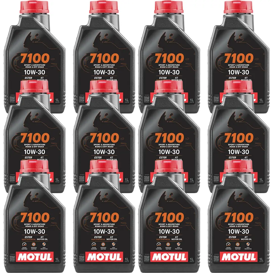motul-7100-4t-10w30-1-lt-12adet Motul 7100 4T 10W30 1 Lt Motosiklet Yağı (12 Adet) - Görsel 1