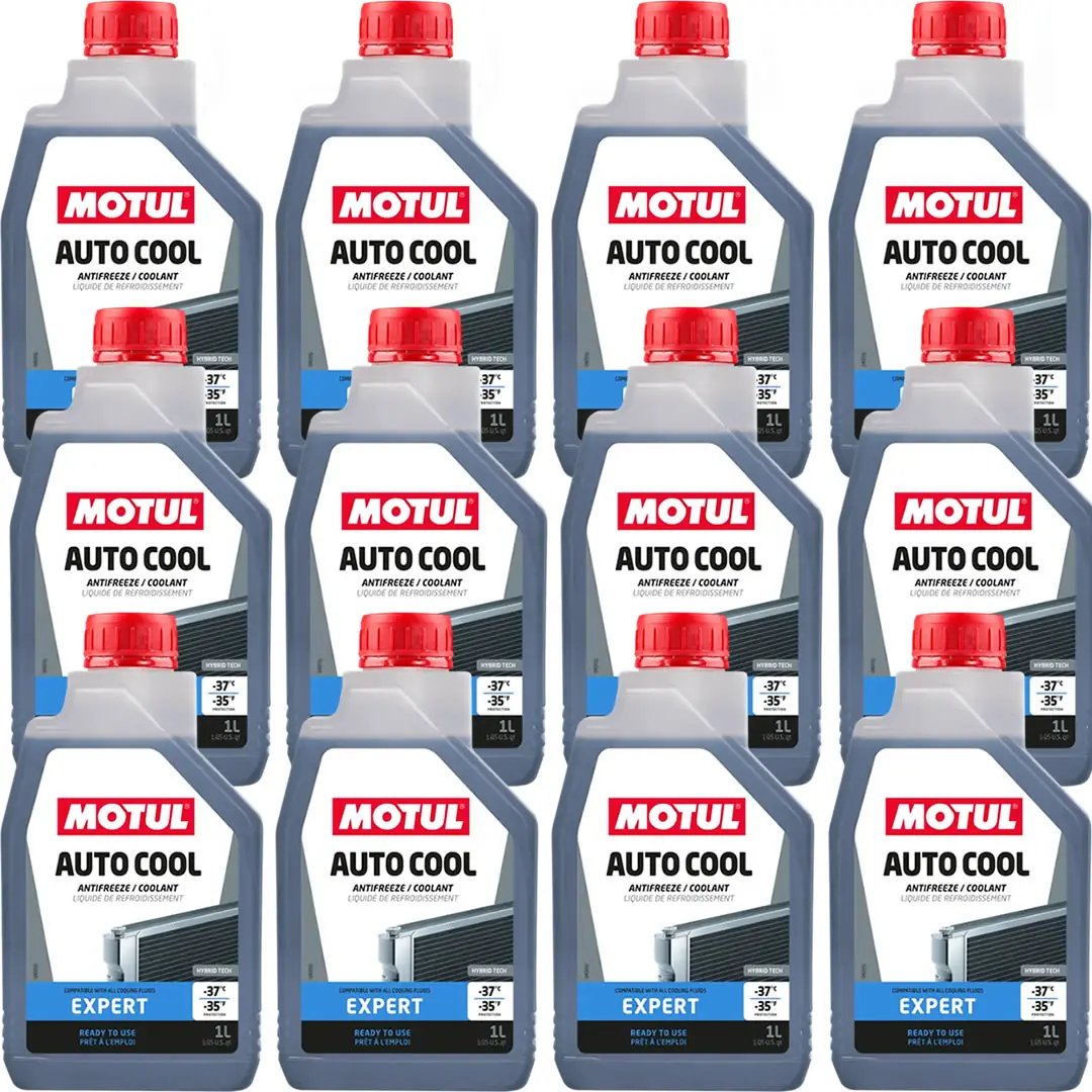motul-auto-cool-expert-1lt-12adet Motul Auto Cool Expert 1 Lt Mavi Antifriz (12 Adet) - Görsel 1